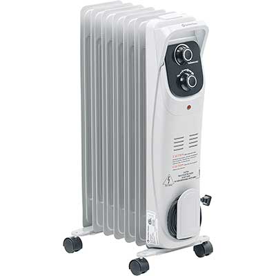 Comfort Zone Silent Electric Oil-Filled Radiator